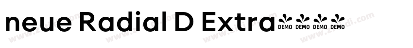 neue Radial D Extra字体转换 neue Radial D Extra字体转换